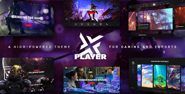 PlayerX Wordpress Theme