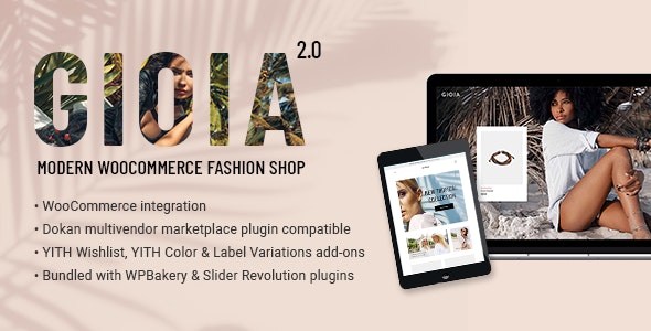 Gioia WordPress Theme