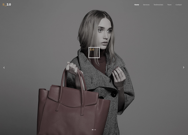 Fashion Agency Bridge Theme Demo