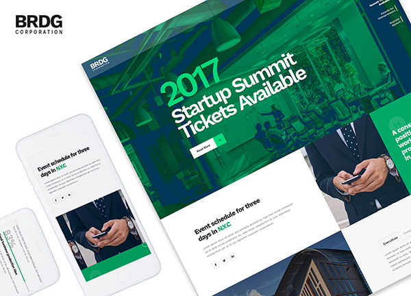 Startup Summit Bridge Theme Demo