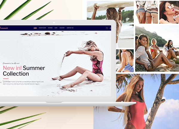 Beachwear Store Bridge Theme Demo