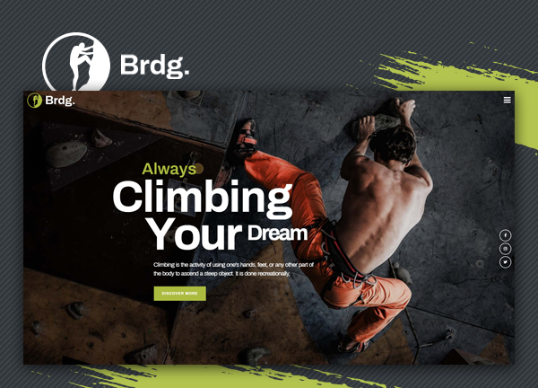 Climbing Club Bridge Theme Demo