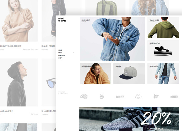 Urban Wear Bridge Theme Demo